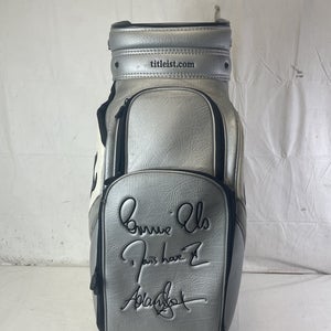 Used Titleist 6-way Golf Cart Bag Staff Bag W Rain Cover