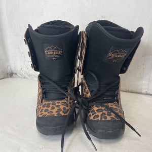 Used Thirtytwo Lashed Senior 6 Women's Snowboard Boots