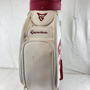 Used Taylormade Milled Grind 2 Raw Golf Cart Staff Bag - Near New Condition