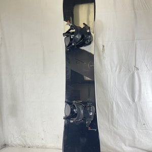 Used K2 Peace Keeper 162 Cm Men's Snowboard Combo W Flow Quattro Bindings