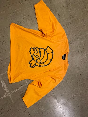 Yellow XL Northeast Generals NAHL practice Jersey