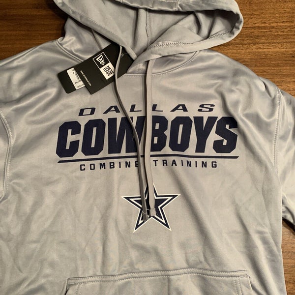 New Era Big Team Logo Dallas Cowboys Hoodie Grey - M