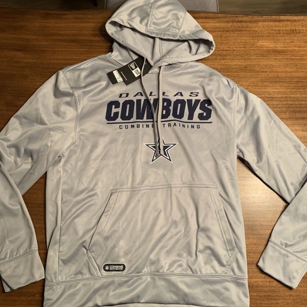 NWT new era dallas cowboys mens L/large pull over hoodie NFL