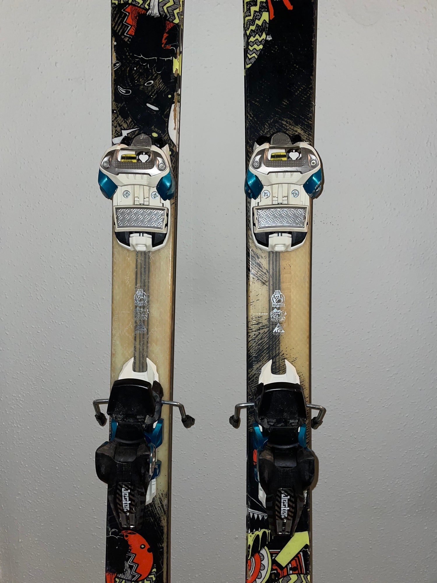 K2 Press Jib Rocker Skis With Bindings | SidelineSwap