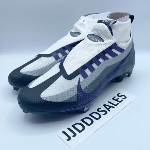 Nike Vapor Edge 360 Pro Court Purple Football Cleats DV0778-006 Men's Size 8