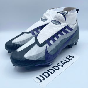 Nike Vapor Edge 360 Pro Court Purple Football Cleats DV0778-006 Men's Size 10