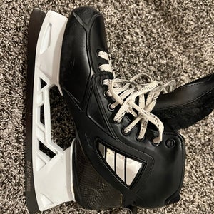 Used True Regular Width Pro Stock Size 9 Custom Pro Hockey Goalie Skates
