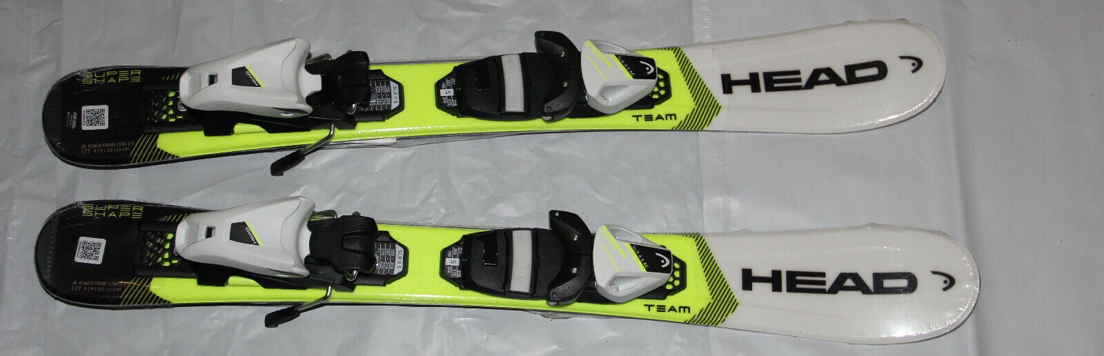 Kids skis 87cm HEAD supershape Team Children's with Head adjustable  Bindings NEW