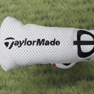TaylorMade GHOST TOUR Putter Headcover - Blade, White Black