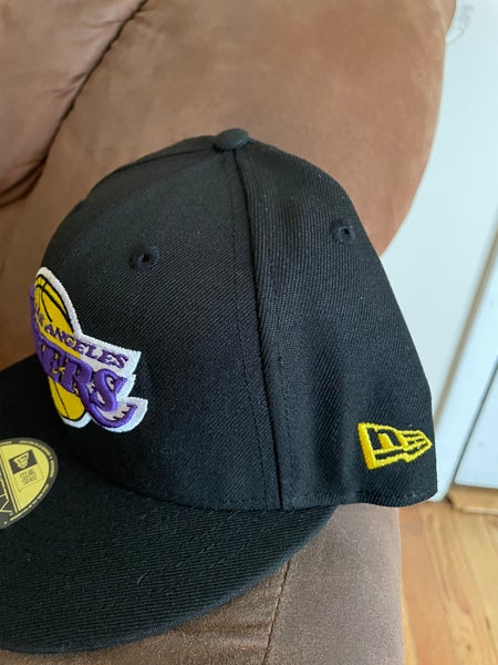Los Angeles Lakers Mitchell & Ness NBA Fitted Hat 7 1/2