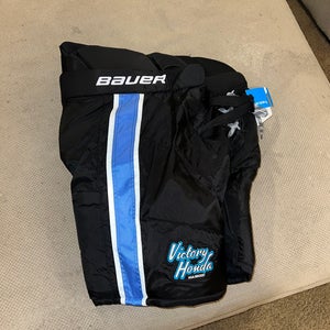 New Sr Large Bauer Hockey Pants Victory Honda