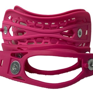 ​ALTITUDE RIDER SNOWBOARD BINDING ANKLE & TOE STRAP REPLACEMENTS PINK L/XL