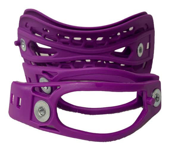 ​ALTITUDE RIDER SNOWBOARD BINDING ANKLE & TOE STRAP REPLACEMENT (PURPLE) L/XL