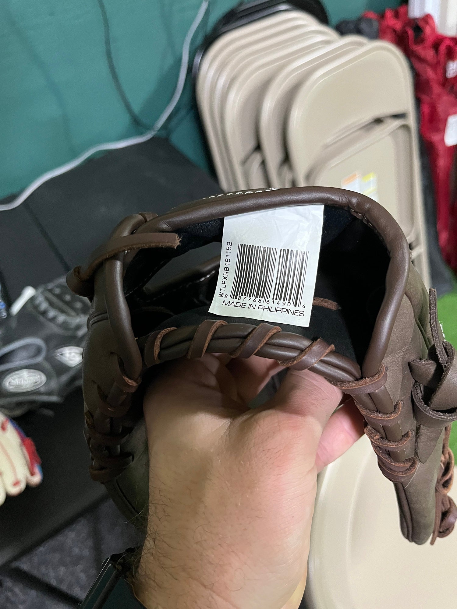 gant de basball TPX marron taille 11,5 inch. Gant de Baseball