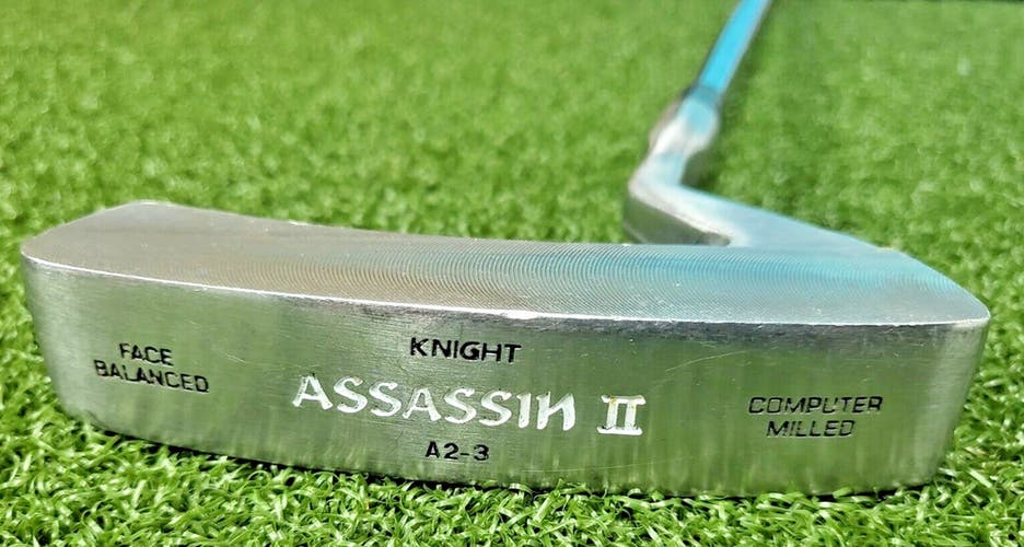 Knight Golf Assassin II A2-3 Blade Putter  /  RH  /  Steel ~35.5"  /  jd7790