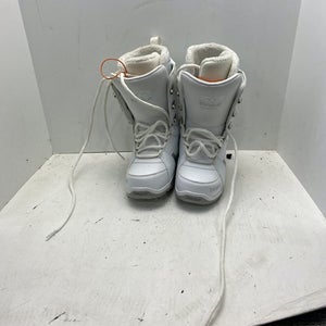 Used Thirtytwo Womens Exit White Senior 6 Snowboard Womens Boots