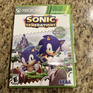 Sonic Generations (Microsoft Xbox 360, 2011) Platinum Hits - Tested