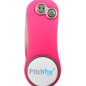 NEW Pitchfix Hybrid 2.0 Pink/White Divot Tool/Ballmarker/Pencil Sharpener