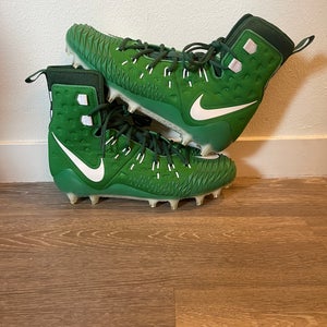 Nike Force Savage Elite TD Green Football Cleats Mens Size 12 857063-313