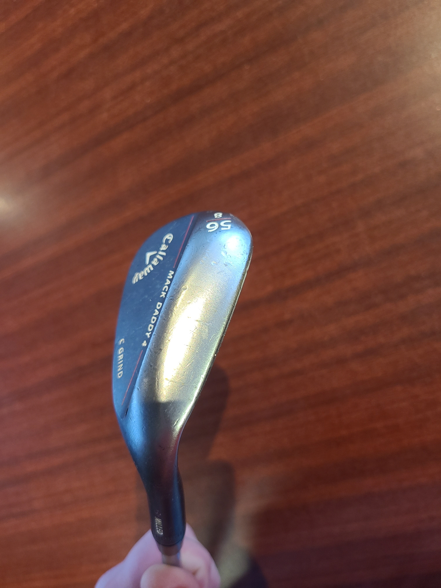Used Men's Callaway Right Handed Mack Daddy 4 Wedge Wedge Flex 56 Degree