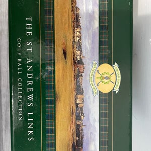 The St Andrews Links Golf Courses Golf Ball Collection Dunlop New with Box of 6
