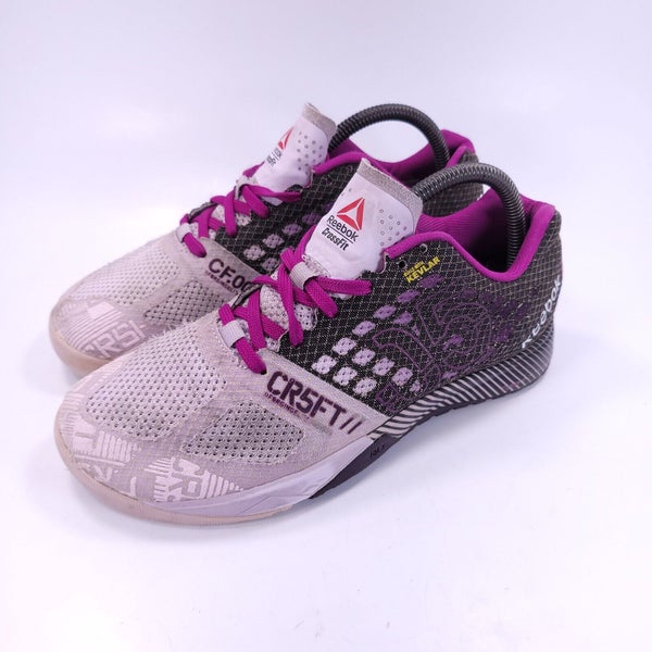 Fonetik bagage indsats Reebok Crossfit Nano 5.0 Athletic Running Shoe Womens Size 8 M49798 Pink  Black | SidelineSwap