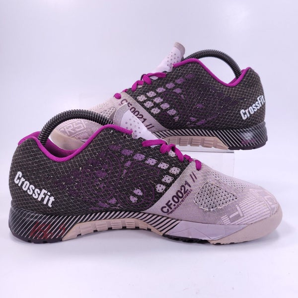 Reebok Crossfit 5.0 Athletic Running Shoe Womens Size 8 M49798 Pink Black SidelineSwap