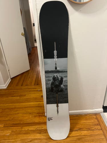 Used Men's Burton Process Snowboard Free ride Without Bindings Medium Flex Directional Twin