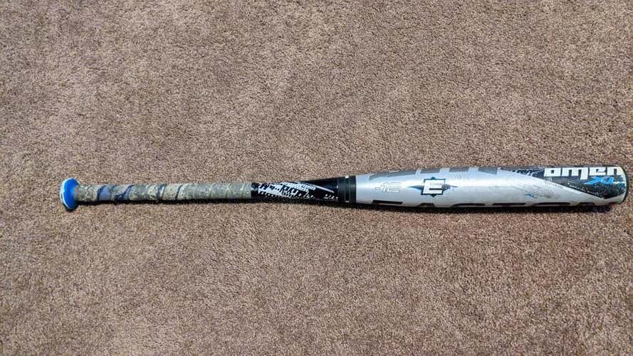 Used USSSA Certified 2013 Easton Composite Omen Bat (-12) 19 oz 31"
