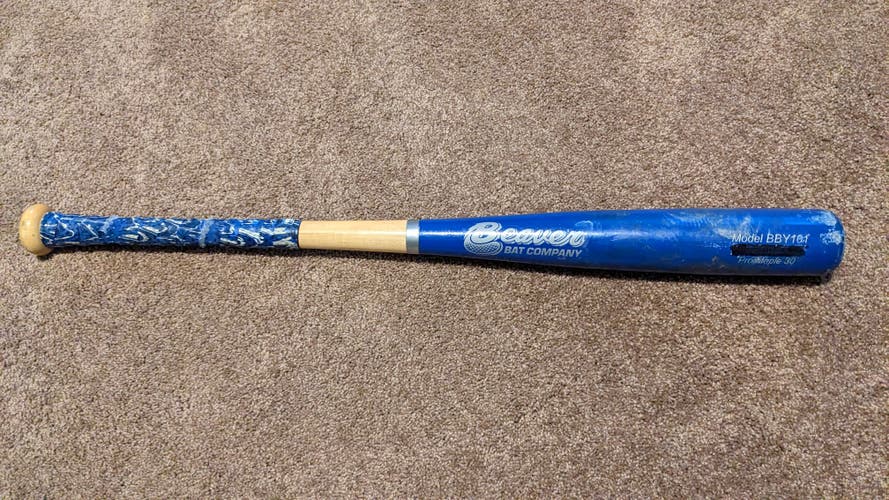 Used BBCOR Certified 2019 Wood Bat (-3) 27 oz 30"
