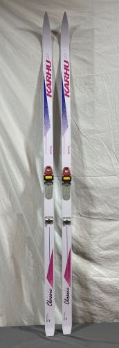 Karhu Classic 180cm Waxless Bearclaw Base Cross Country Skis Ramy Bindings