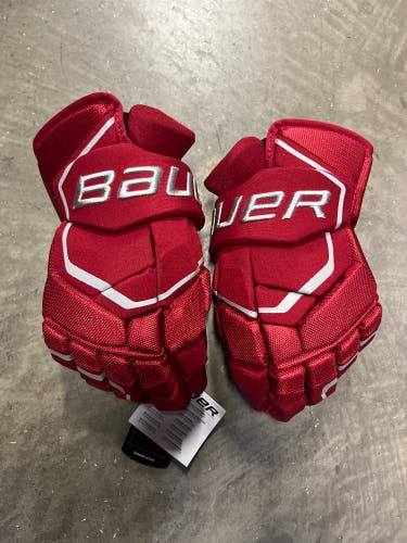 Ohio State Buckeyes Bauer 14" Pro Stock Supreme 2S Pro Gloves