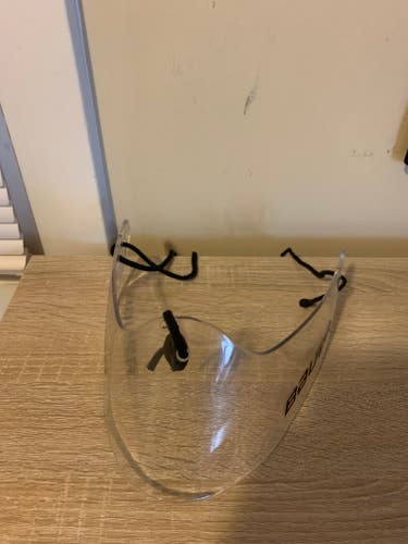 Slightly Used Bauer Sr. Throat Protector