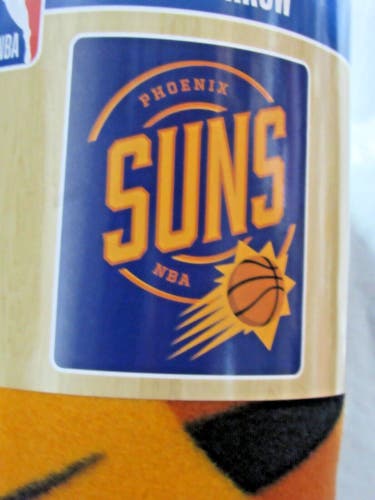 MLB Phoenix Suns Rolled Fleece Blanket 50" by 60" Style Called Campaign