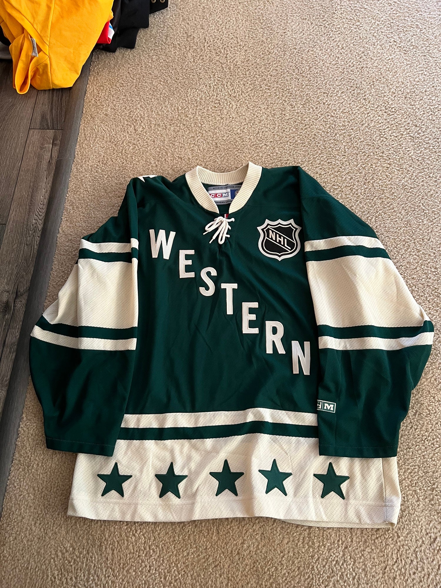 Jrami618 2004 NHL All Star Game Western Conference CCM Sewn Jersey Size Adult Medium