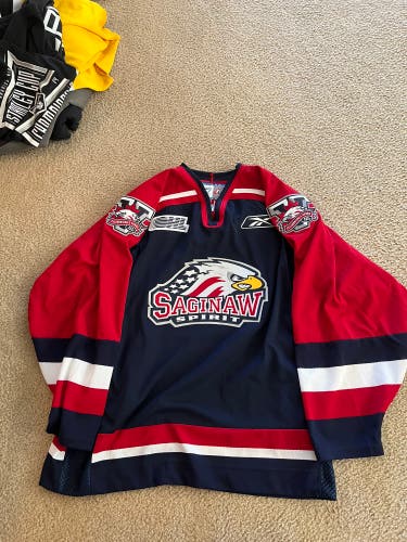 OHL Saginaw Spirit Jersey Size L