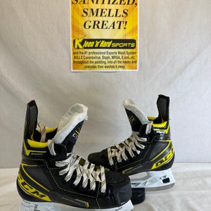 Youth Used CCM Super Tacks 9380 Hockey Skates Regular Width Size 1 D