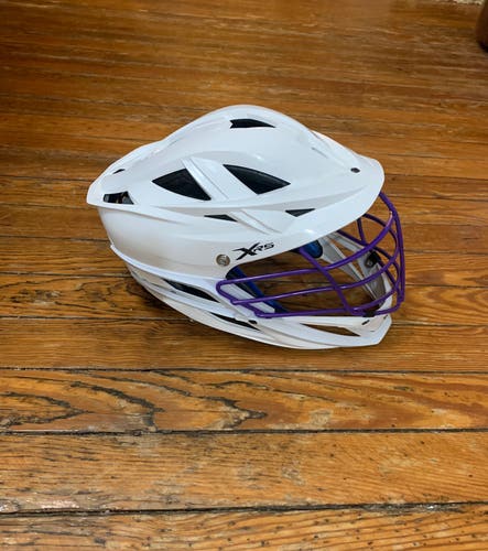Cascade XRS Lacrosse Helmet - White (Retail: $350)