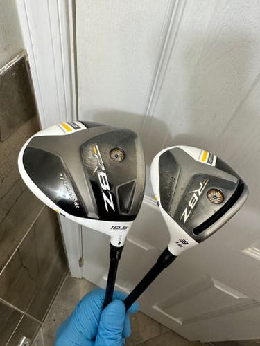 TaylorMade RBZ STAGE 2 Driver 10.5* & FairwayWood 15* Stiff Flex Right Handed