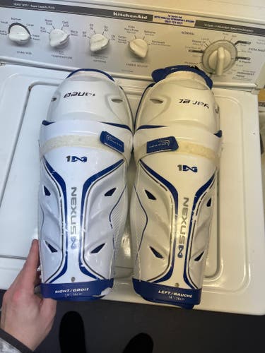 Used Bauer Nexus 1N Shin Pads 14"