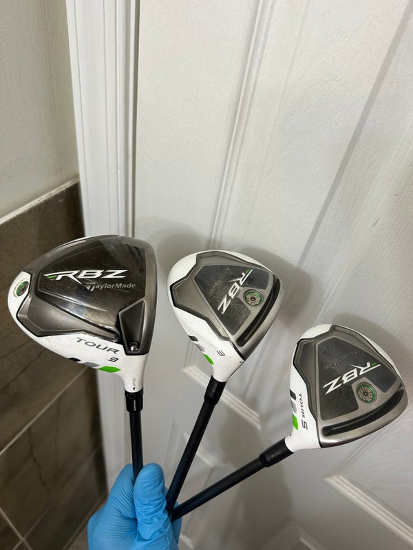 TAYLORMADE RBZ 9.5° Driver 14.5° Tour 3 Wood Set RH Right Handed