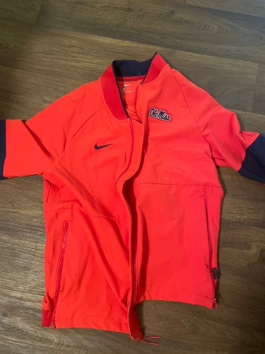 Red Ole miss New Large Nike Jacket