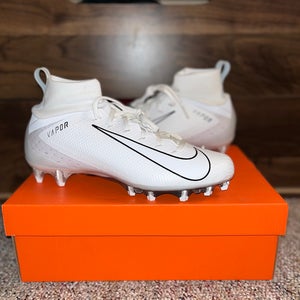 White Adult Molded Cleats Nike Vapor untouchable pro 3 Cleats
