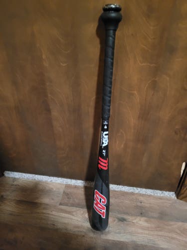 Used 2022 Marucci Alloy Cat USA Bat (-11) 16 oz 27"