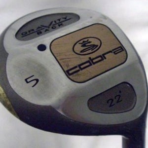 Cobra Gravity Back 5 wood 22* (Graphite Airweight Ladies) 5w Offset Golf Club
