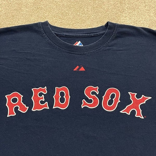 Majestic, Shirts, David Ortiz Big Papi Boston Red Sox Tshirt Xl Mlb