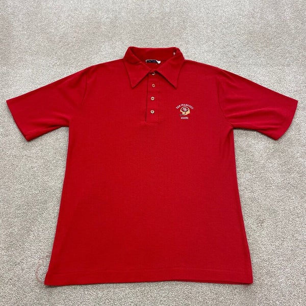 Mens San Francisco 49ers Nike Dri-FIT Coach Short Sleeve Polo