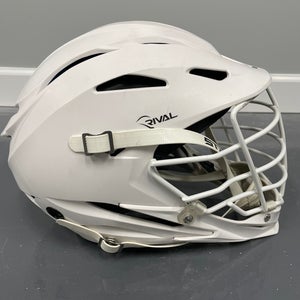STX Rival Lacrosse Helmet Matte White L/XL