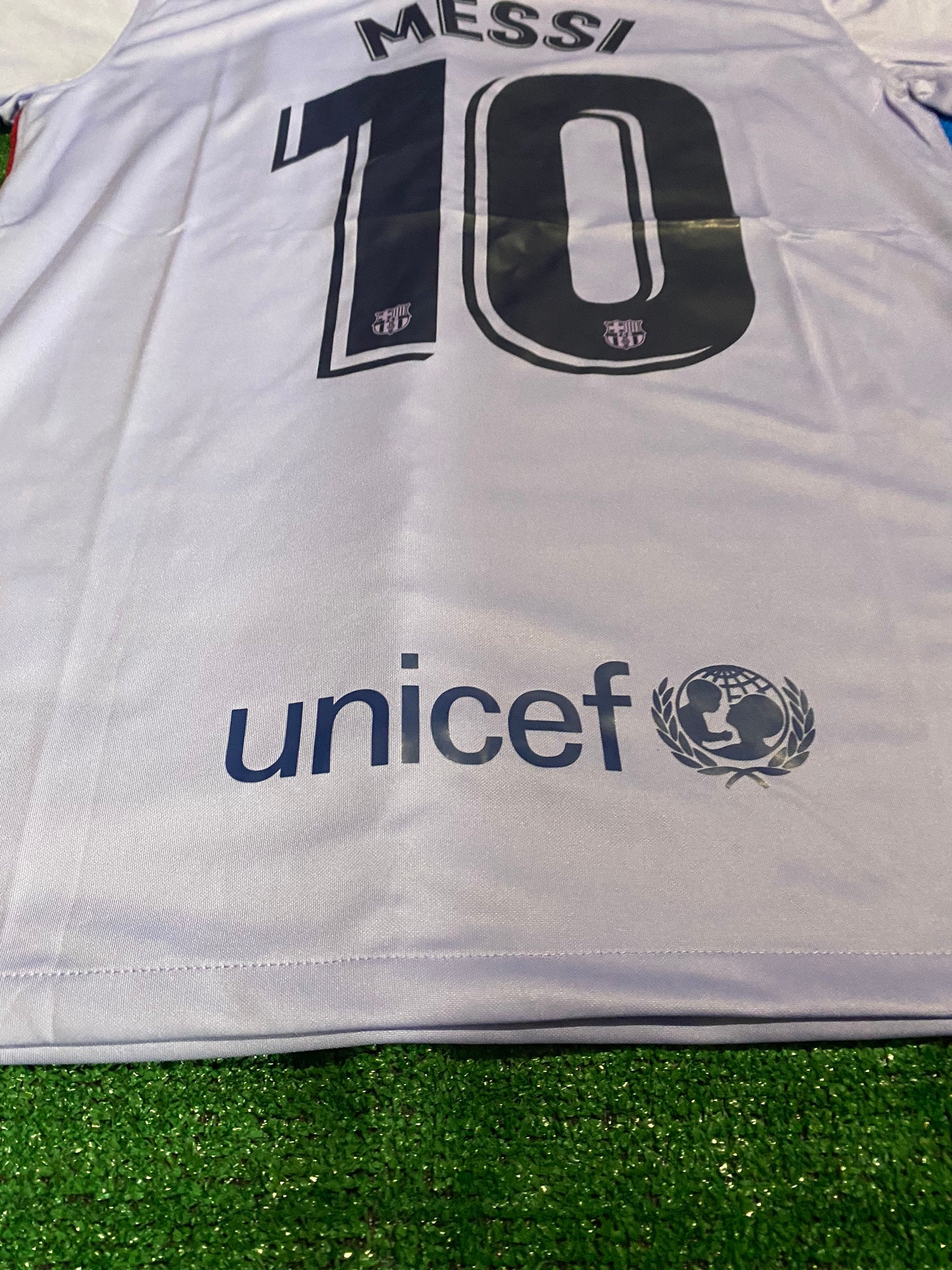 Argentina 2021/22 Home Messi #10 Jersey Name Set