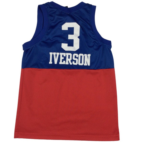 Vintage Philadelphia Sixers Allen Iverson Nike '66 Basketball Jersey